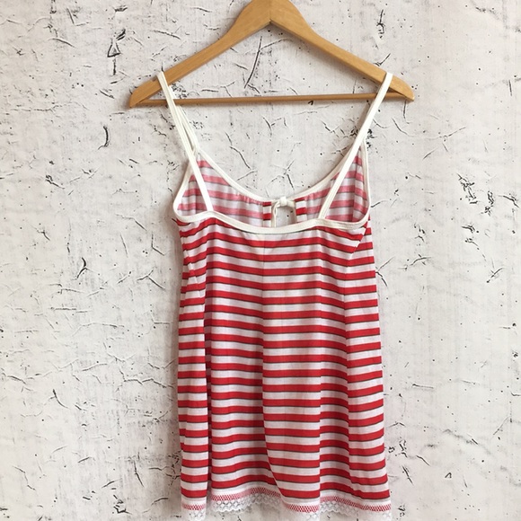 NWT EXPOSURE RED GREEN STRIPE PANTY SET - Picture 3 of 7